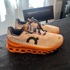 On cloud cloudmonster fawn turmeric women 8.5 running shoes